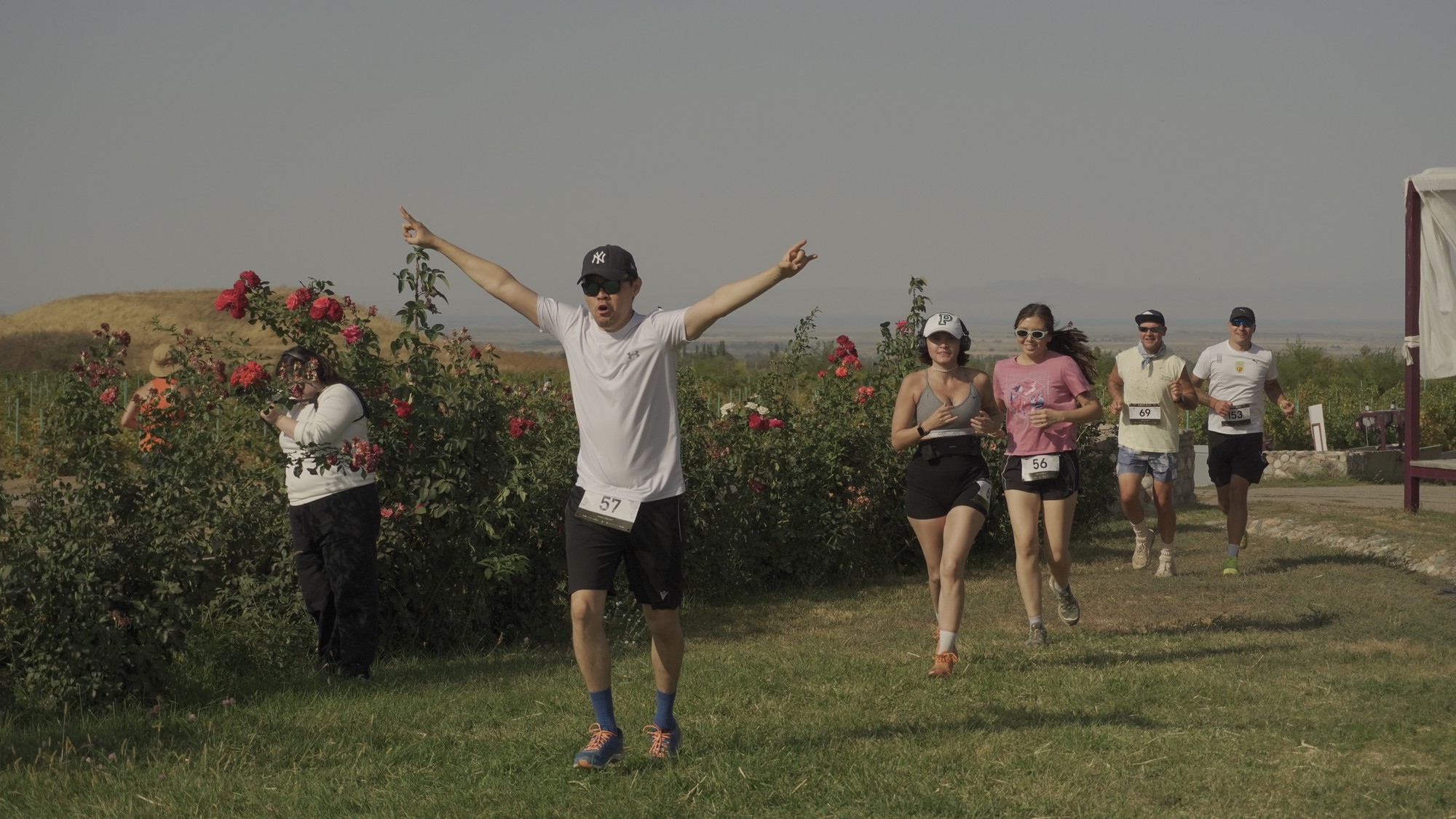 Финиш Arba Run: Harvest, виноградники Arba Wine